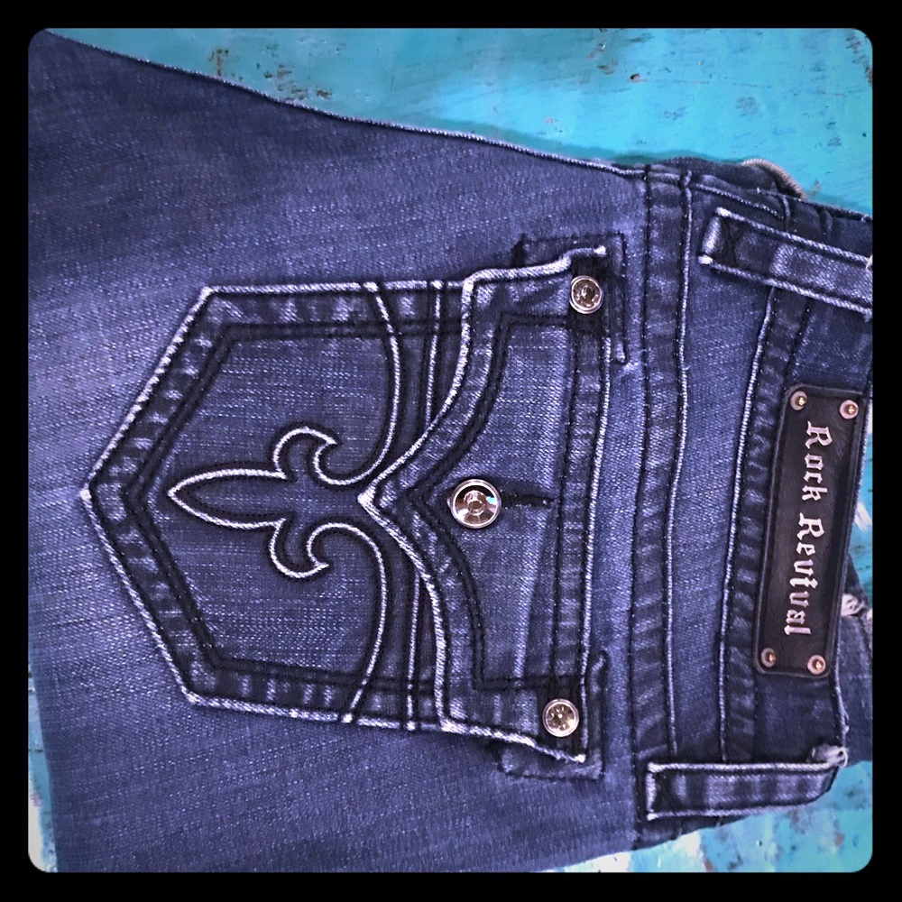 Rock Revival Low Rise Size 31R Celine